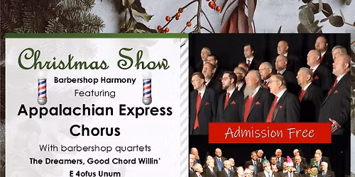 Appalachian Express Kingsport Christmas Show