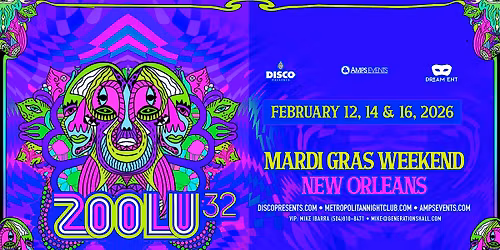 ZOOLU 32 - MARDI GRAS NEW ORLEANS