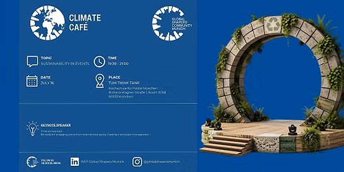 Climate Caf\u00e9: Sustainability in Events