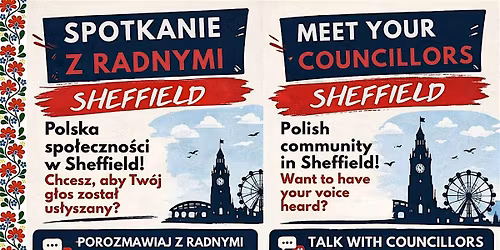 Spotkanie dla polskiej spo\u0142eczno\u015bci w Sheffield \u2013 Meet Your Councillors