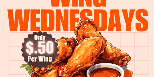50\u00a2 Wing Wednesdays