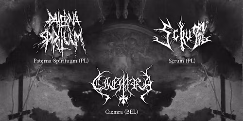Z POGARD\u0104 DO PIEKIE\u0141 - Ciemra \/ Paterna Spirituum \/ Scrum 30.05.26 @Semafor