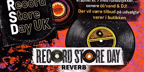 Record Store Day 2026 i Reverb! 