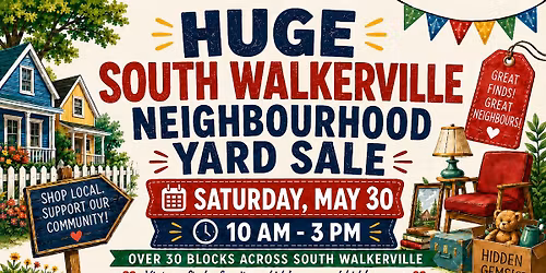 South Walkerville Neighborhood Yard Sale