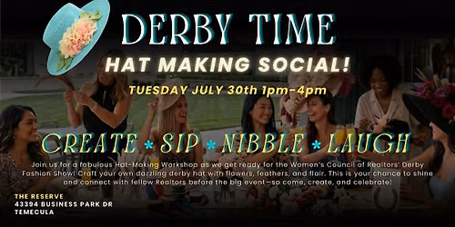 Derby Hat Making Workshop