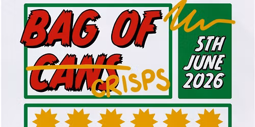 Bag of Cans + Special Guest TBA & Q&A with Simon Williams (Fierce Panda) - New Book Launch \u2018Up The Packet\u2019