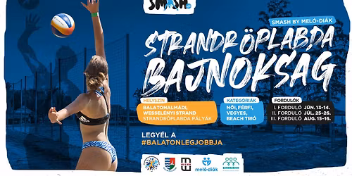 SMASH by Mel\u00f3Di\u00e1k Strandr\u00f6plabda Bajnoks\u00e1g 2026