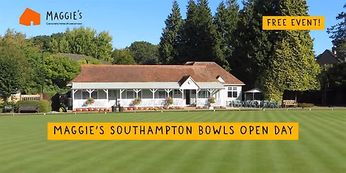 Maggie's Southampton Bowls Open Day