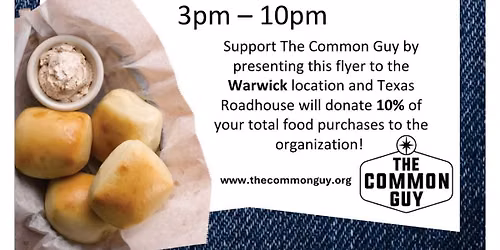 The Common Guy Fundraiser at Texas Roadhouse