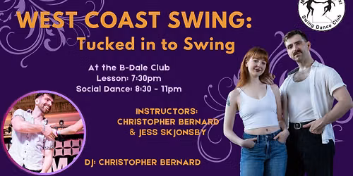 West Coast Swing Lesson & Social Dance