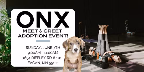 Meet & Greet Adoption Event at ONX Eagan