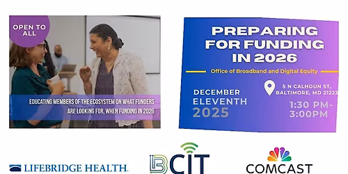 Preparing for Funding in 2026