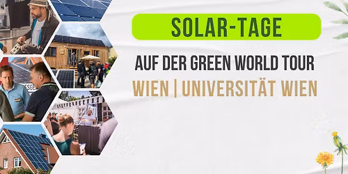 Solar-Tage auf der Green World Tour Wien