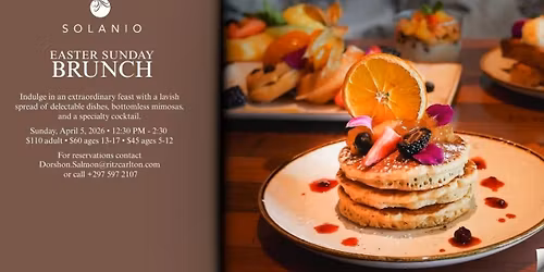 Easter Sunday Brunch at Solanio
