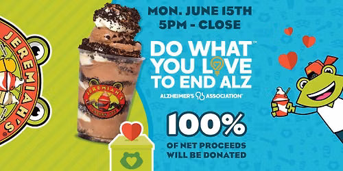 Support the Alzheimer\u2019s Association with Jeremiah\u2019s Italian Ice