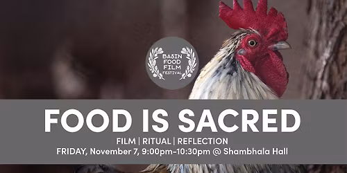 FOOD IS SACRED