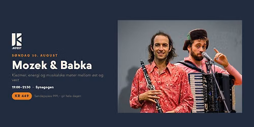 MOZEK & BABKA \u2013 KLEZMER I SYNAGOGEN