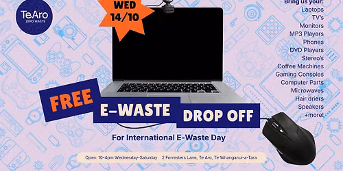 Free E-Waste Drop Off for International E-Waste Day