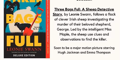 Yarn Tales Book Club - Three Bags Full by Leonie Swann