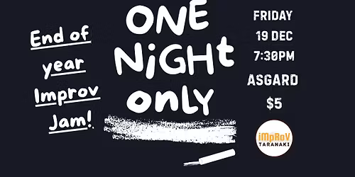 Improv Jam - One Night Only