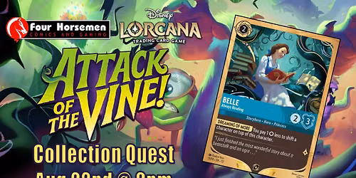 Lorcana TGC: Attack of the Vine! Collection Quest