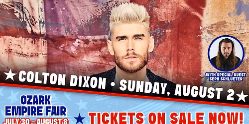 Colton Dixon with Seph Schlueter