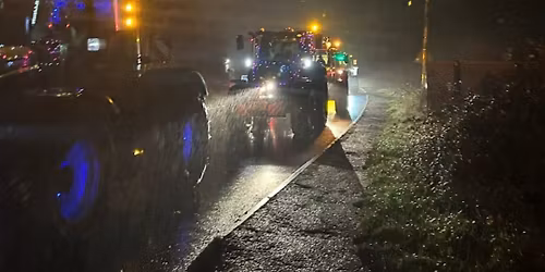 Newborough Young Farmers Christmas Tractor Run