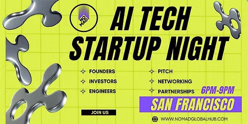 AI Tech & Startup Night \u2014 San Francisco