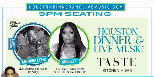 DINNER & LIVE MUSIC SUGAR LAND - EATS BEATS & JAZZ (59 & HWY6)