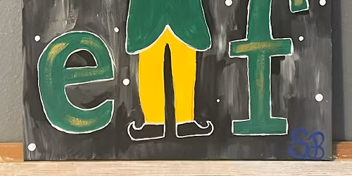 Christmas Elf Paint Night
