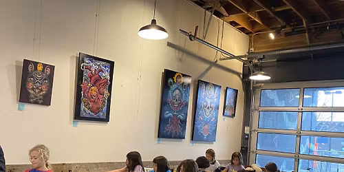 KIDS' ART CLUB ( Ages 5-12 yrs) at Brigid's December 14th- Anyone can join! No membership needed!