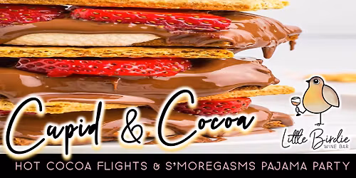 Cupid & Cocoa | Boozy Hot Cocoa Flights & S'mores