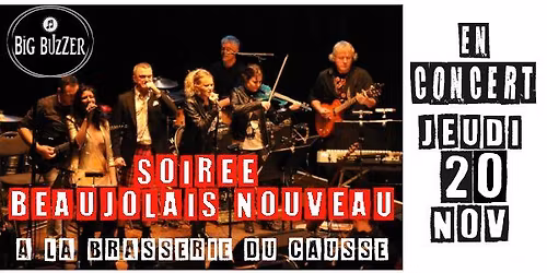 SOIREE CONCERT BEAUJOLAIS NOUVEAU