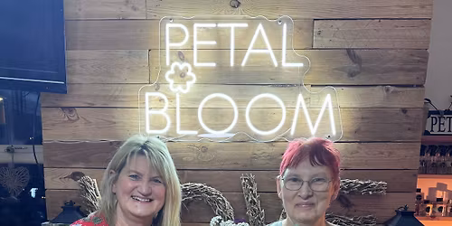 Christmas Wreath Workshop with festive treats and boozy drinks