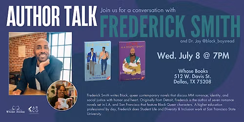 Author Talk: Frederick Smith