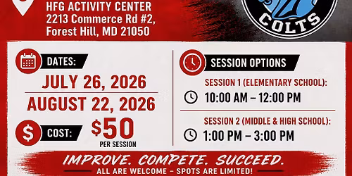 Tiffani Baublitz Wrestling Clinic  July 26t and August 22, 2026