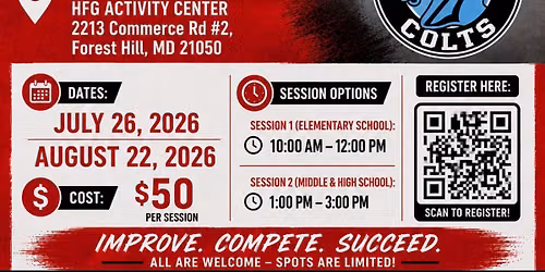 Tiffani Baublitz Wrestling Clinic  July 26t and August 22, 2026