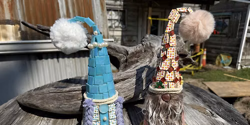 Mosaic Hanging with my Gnomies