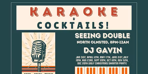 Karaoke & Cocktails w\/ DJ Gavin!