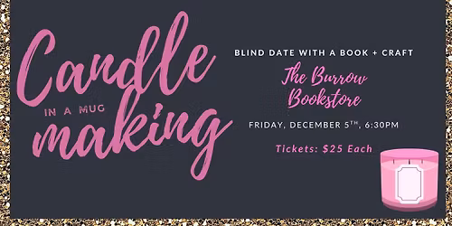 Candle in a Mug + Blind Date with a Book Event 