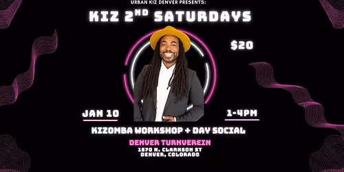 Kiz 2nd Saturdays Workshop + Day Social
