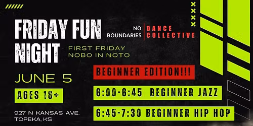FRIDAY FUN NIGHT - BEGINNER EDITION