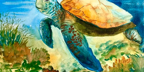 Under the Sea | Intermediate Watercolor Class!
