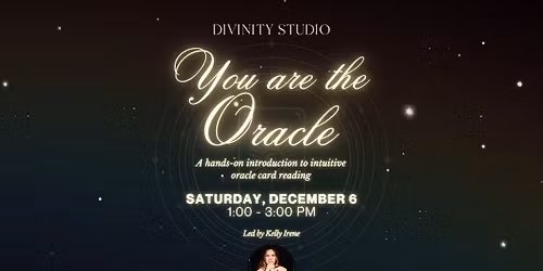 You Are The Oracle Workshop