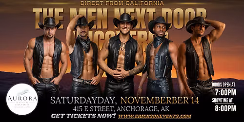 Men Next Door show at The Aurora Room Downtown Anchorage