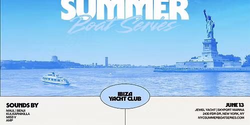 NYC Summer Boat Series - 06.13