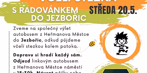 V\u00fdlet do Jezbo\u0159ic - v\u010del\u00ed stezka s Radov\u00e1nkem