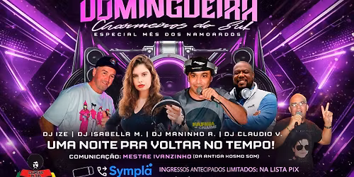 DOMINGUEIRA CHARMEIROS DO SUL EDI\u00c7\u00c3O ESPECIAL M\u00caS DOS NAMORADOS 