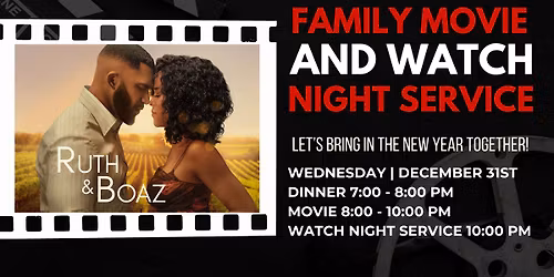 Family Movie and Watch Night Service