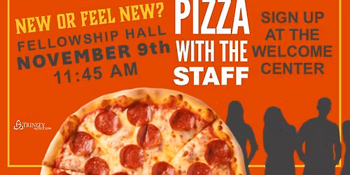 Pizza with the Staff